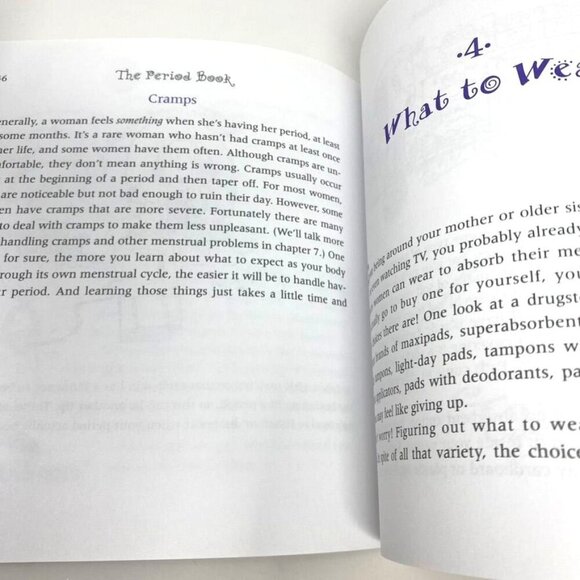 The Period Book By Karen Gravelle Girls Nonfiction Paperback - Picture 6 of 9